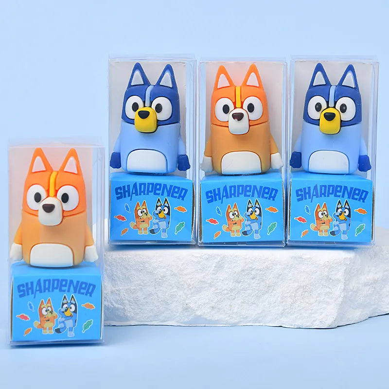Bluey & Bingo 3D Head Pencil Sharpener