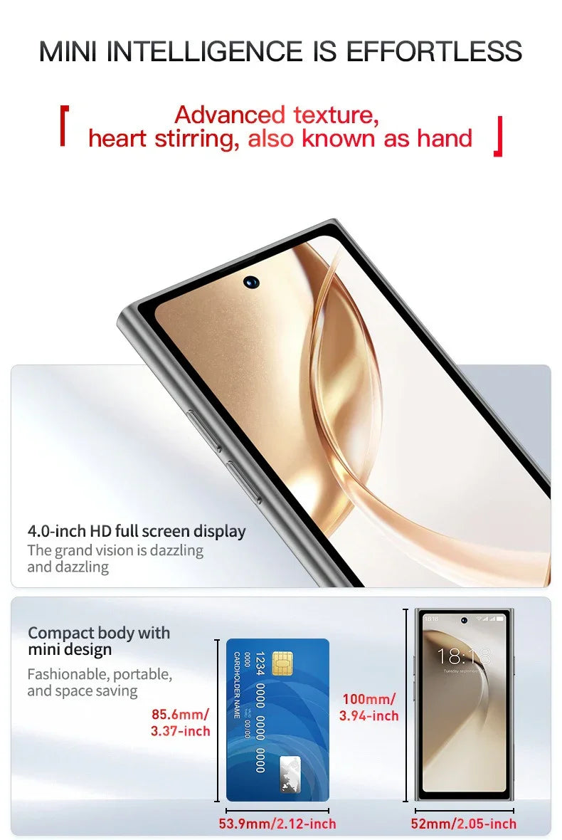 S26 Pro Apex Android Mini Smartphone