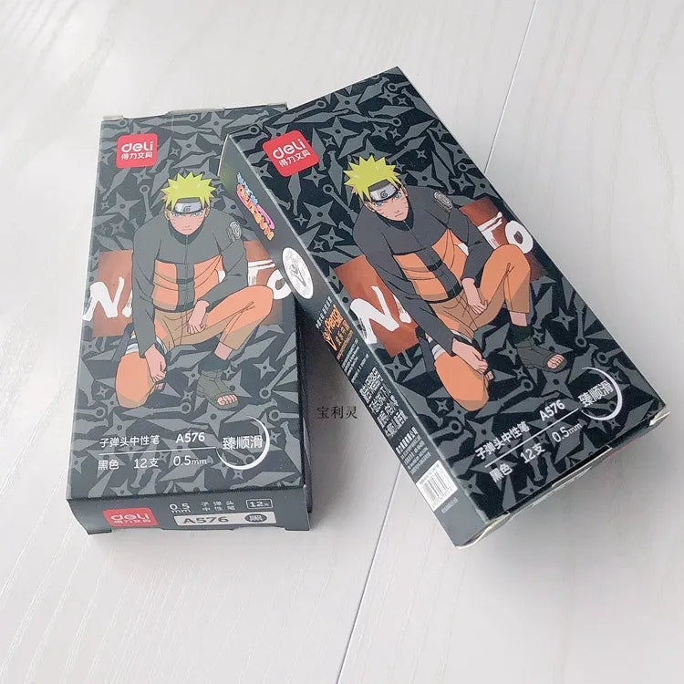 Deli A576 Naruto Gel Pen (Set of 4)