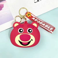 Strawberry Bear Kawaii Coin Pouch