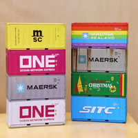 Mini Shipping Container Desk Organiser