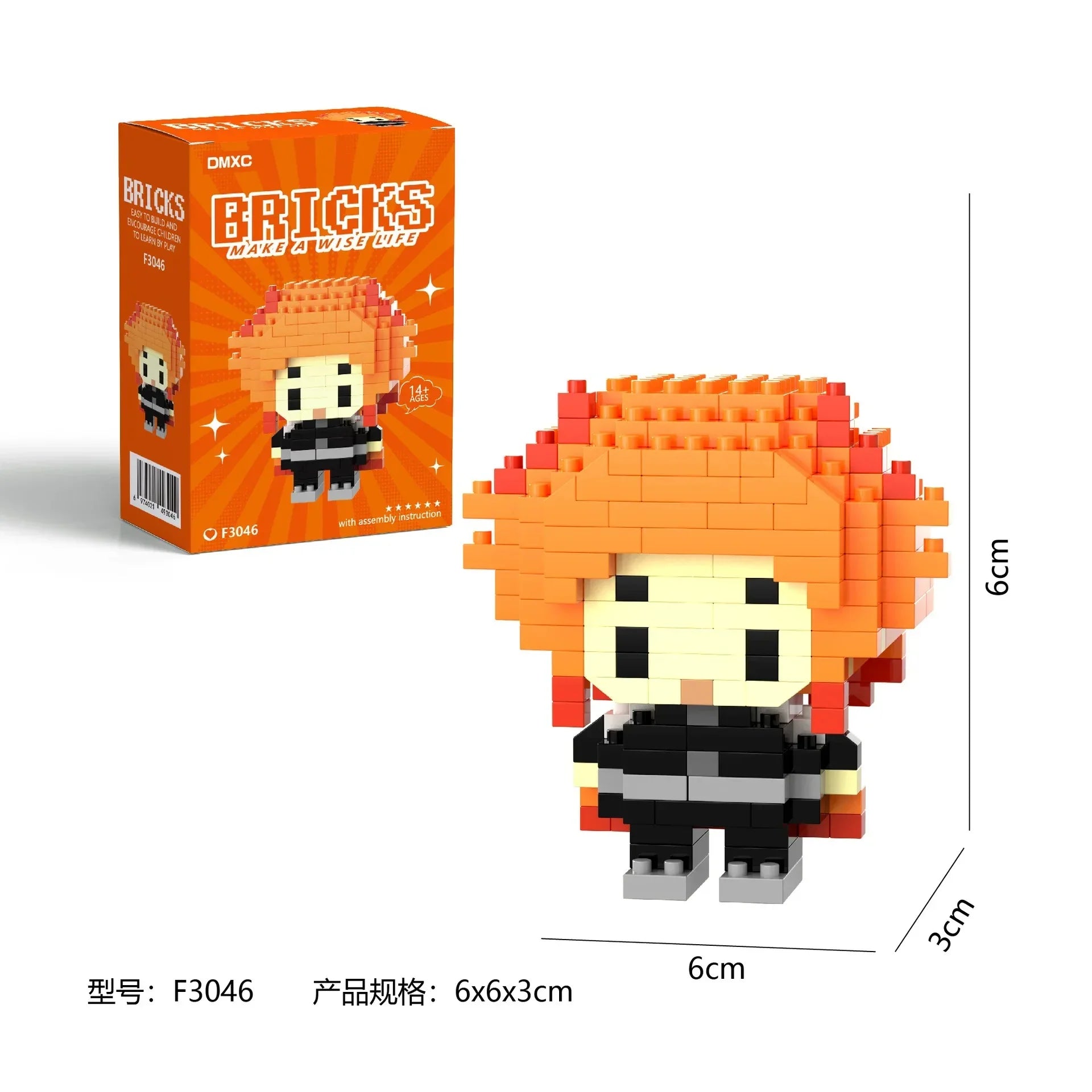 Bricks Anime Themed Micro Building Blocks