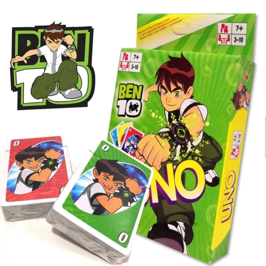UNO Ben 10 Hero Edition Card Game