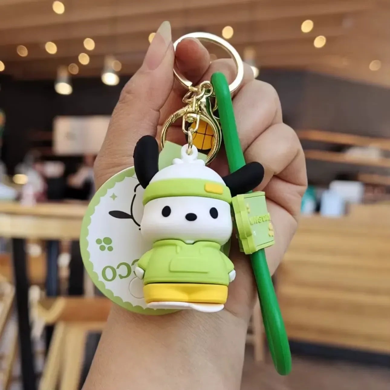 Pochako Pup Sunshine Sport Keychain