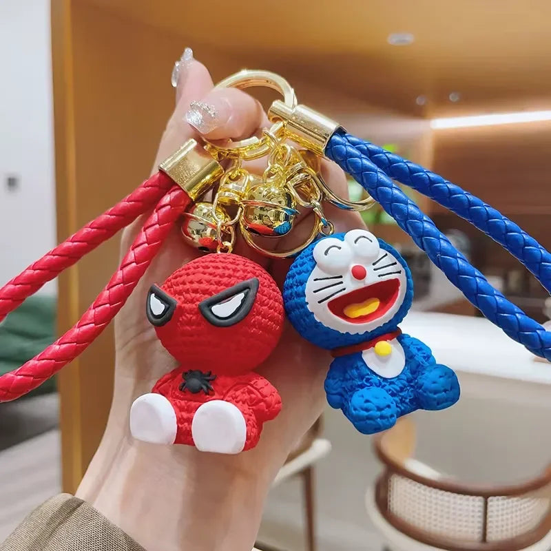 Knitted Resin Character Delight Keychain