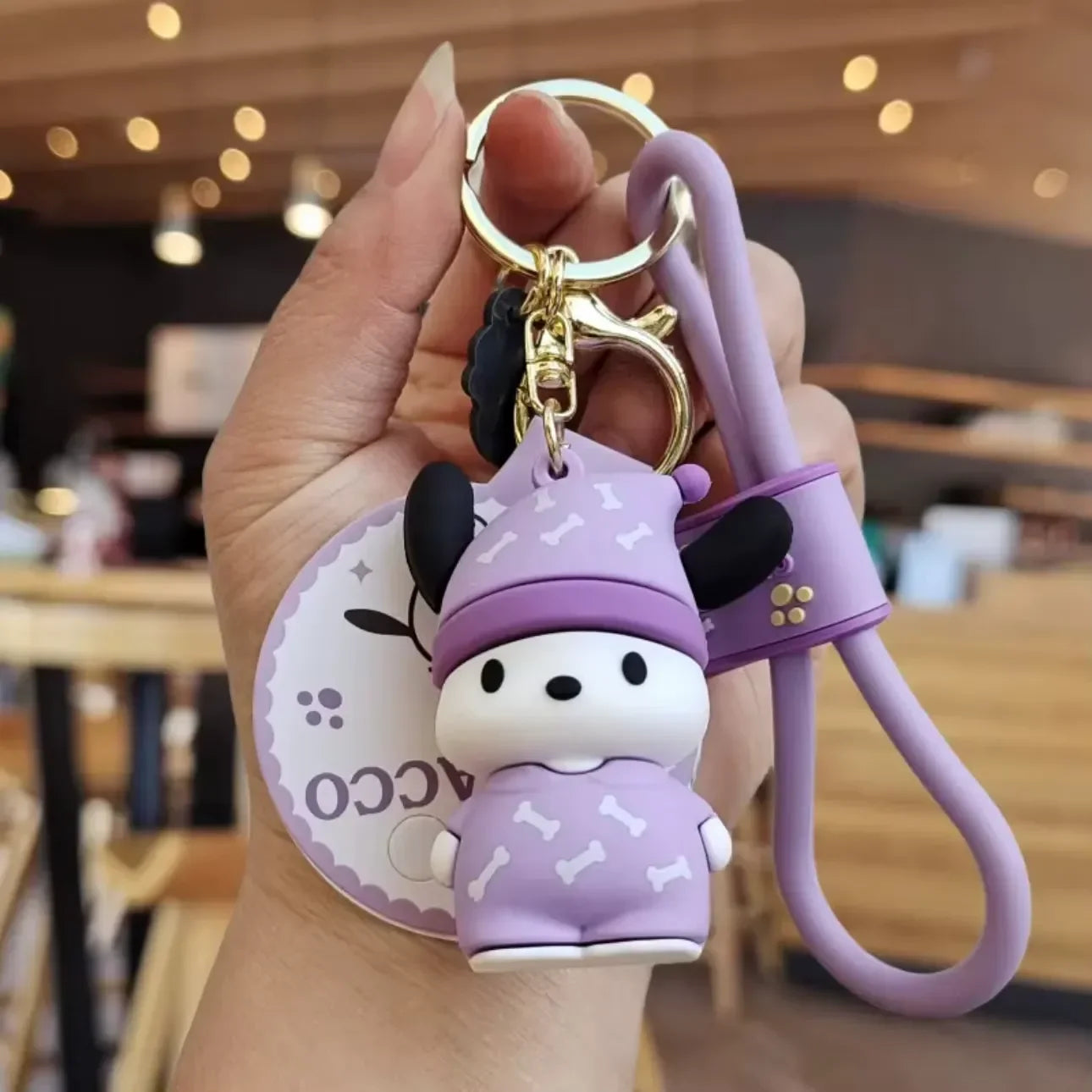 Pochako Pup Sunshine Sport Keychain