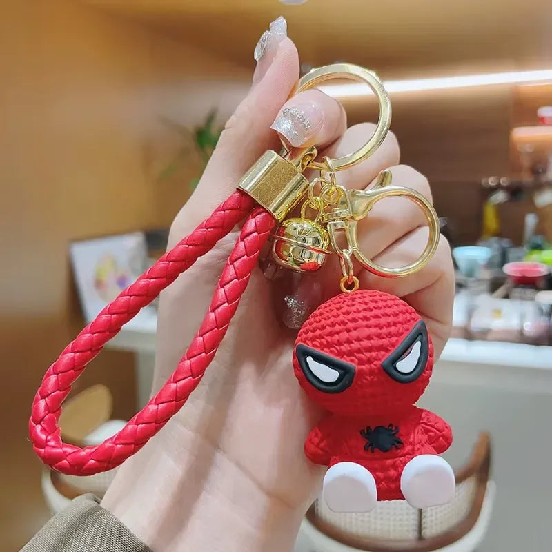 Knitted Resin Character Delight Keychain