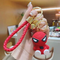 Knitted Resin Character Delight Keychain