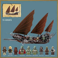 LOTR Pirate Ship Ambush Building Blocks (756 Pcs)