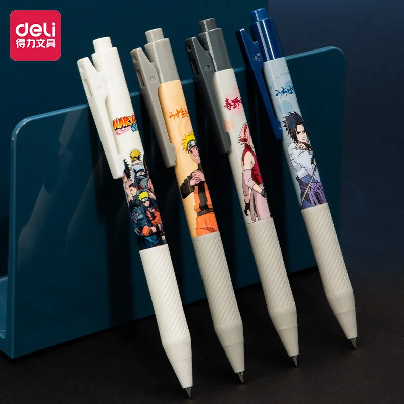Deli A576 Naruto Gel Pen (Set of 4)