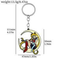 Sailor Moon Lunar Seat Keychain