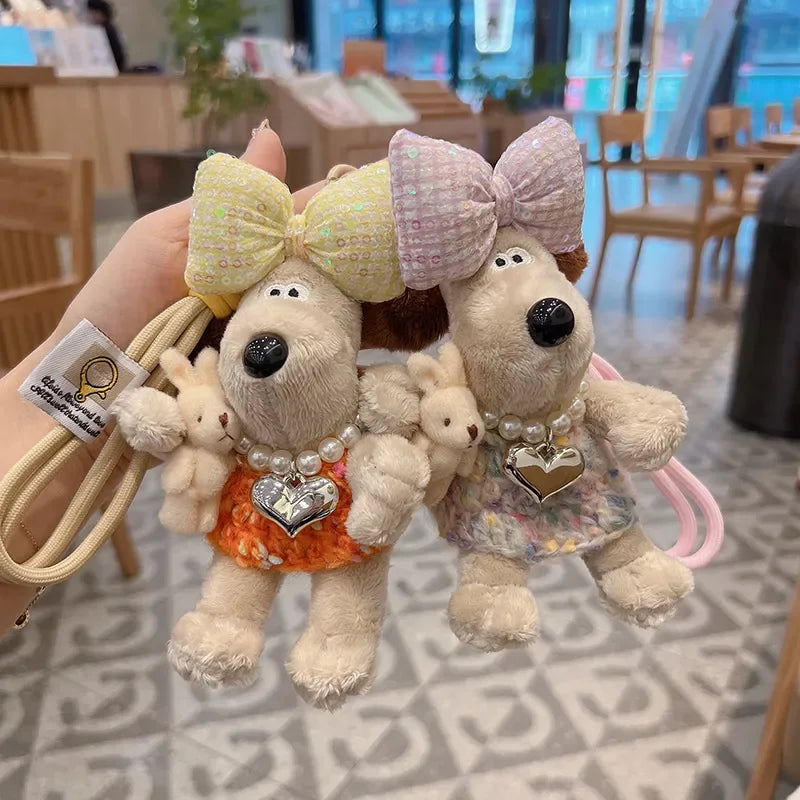 Gromit Groomed Bunny Plush Keychain