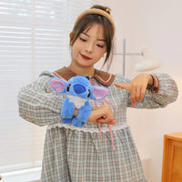 Stitch Alien Snap Plush Bracelet