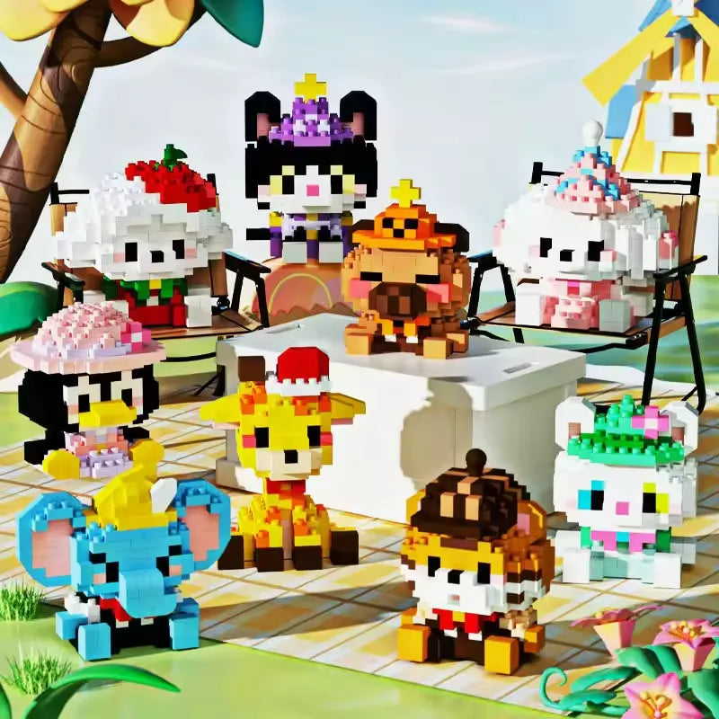 Cute Zoo Micro Building Blocks