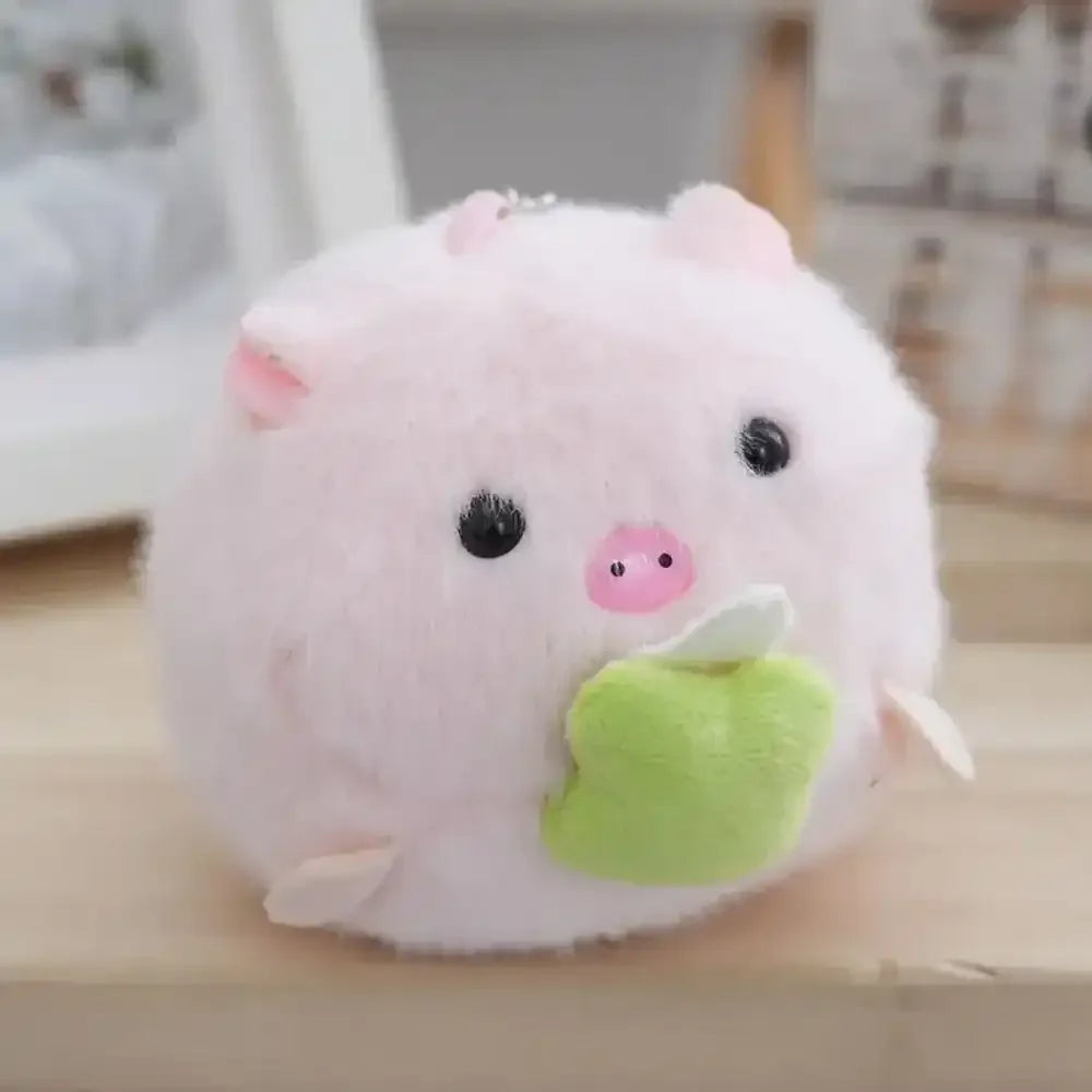 Adorable Critter Crew Plush Keychain