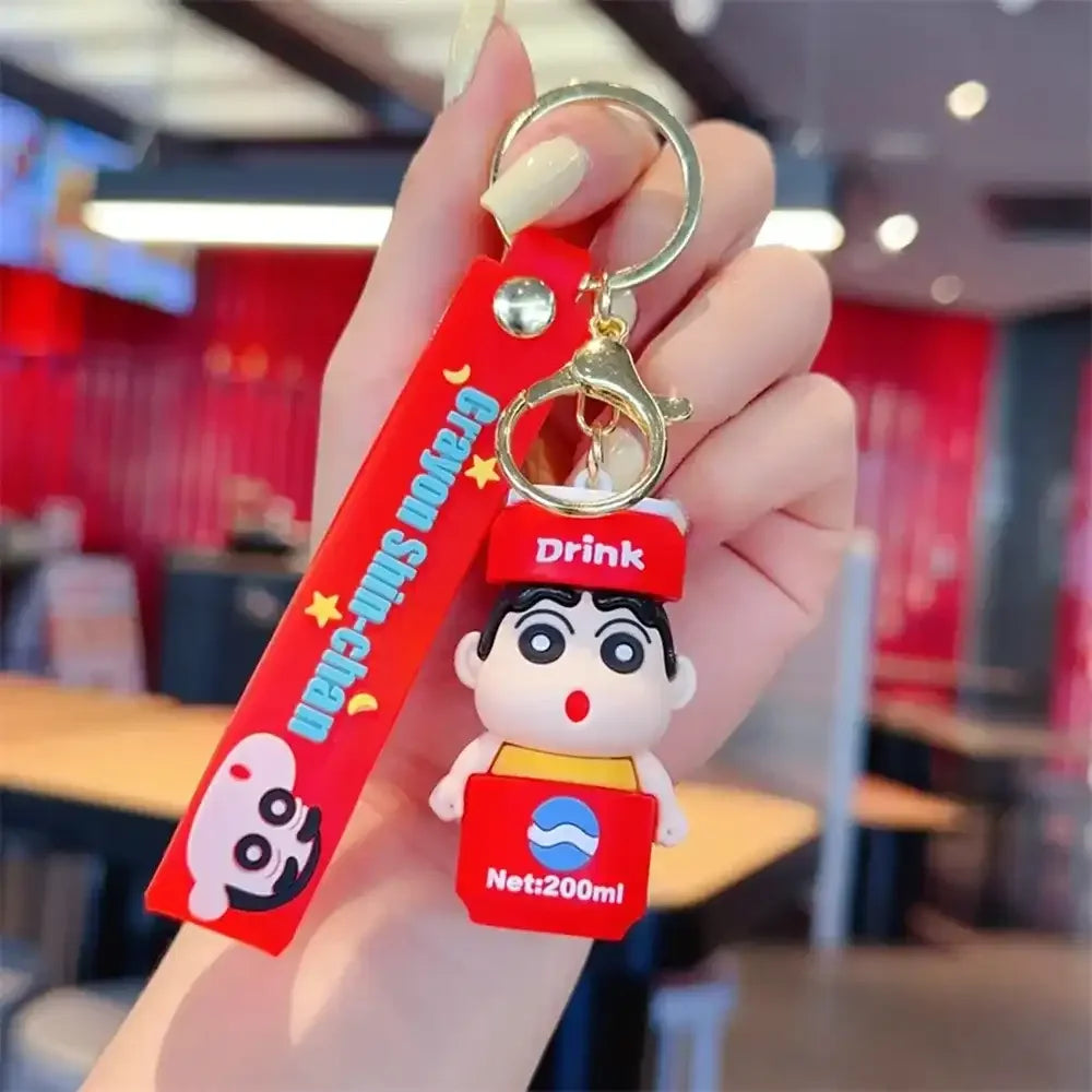 Shinichan Snack Time Keychain