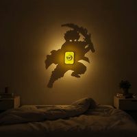 Demon Slayer Tanjiro Silhouette Lamp