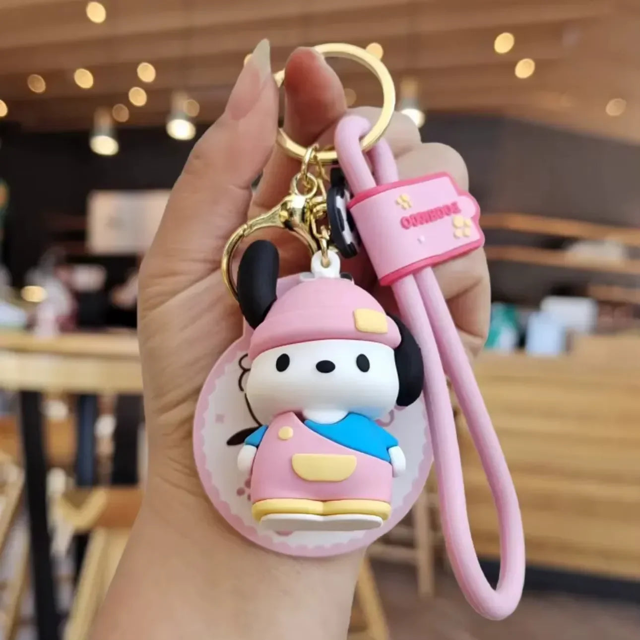 Pochako Pup Sunshine Sport Keychain
