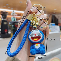 Knitted Resin Character Delight Keychain
