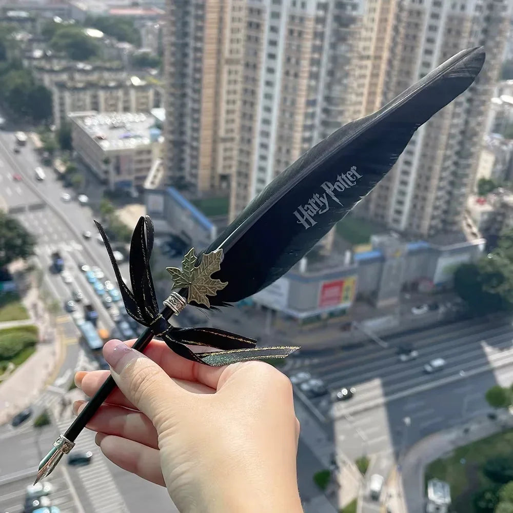 Wizard's Quill Premium Feather Pen