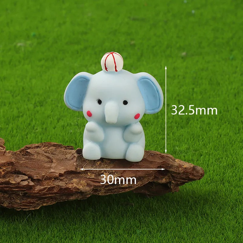 Tiny Titan Elephant Charm Keychain