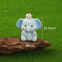 Tiny Titan Elephant Charm Keychain