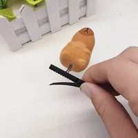 Capybara Velvet Zen Hair Clip