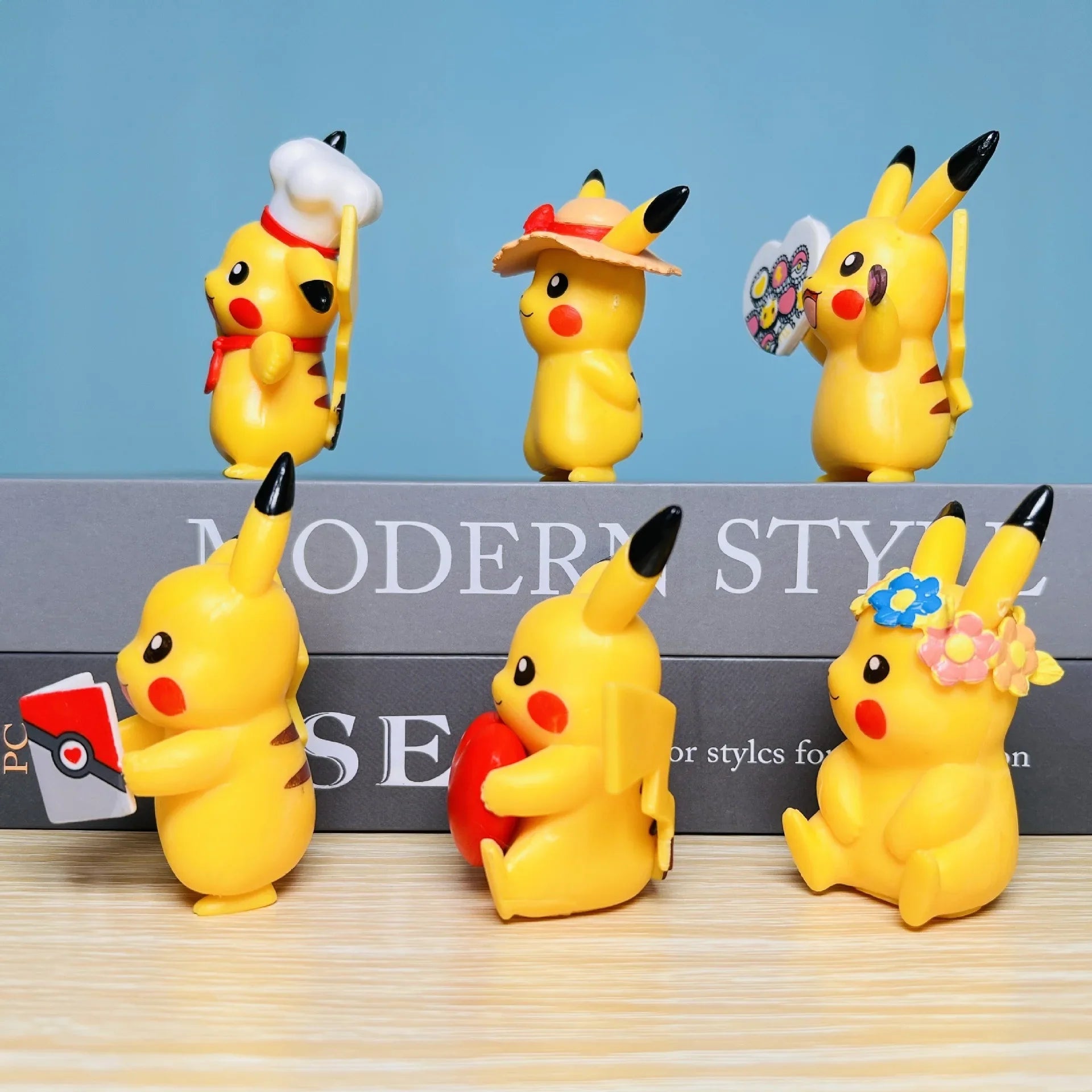 Pikachu Happy Day Miniature Figurines