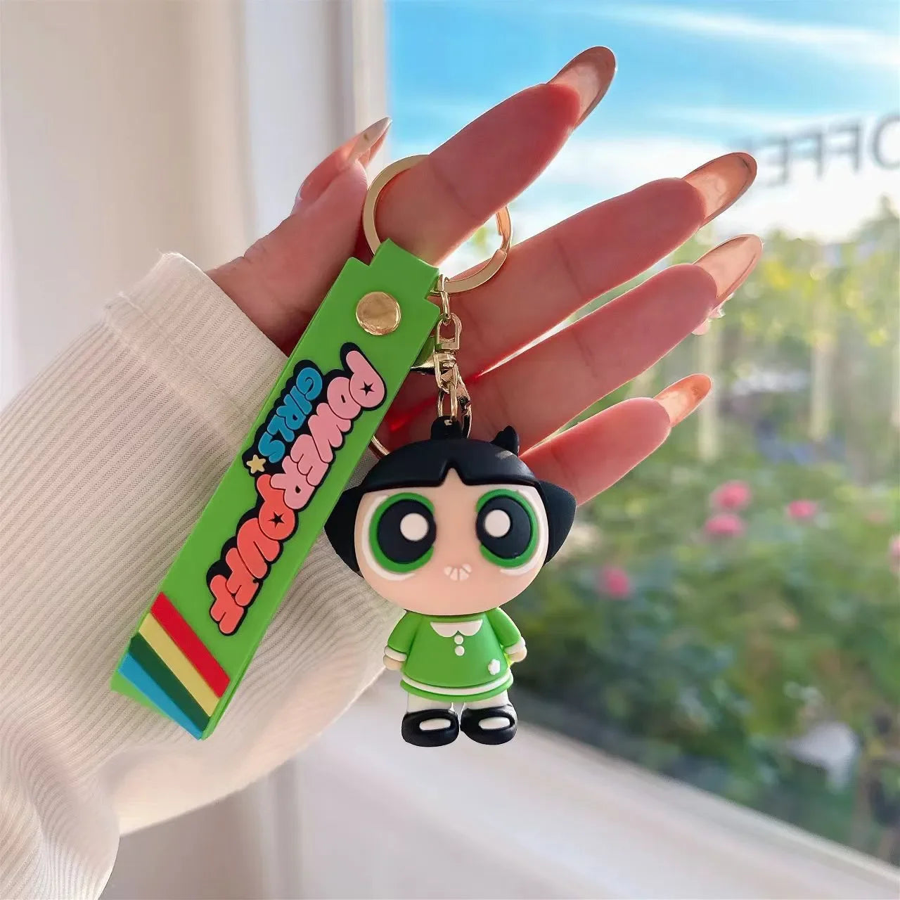 Powerful Girls Little Heroes 3D Keychain
