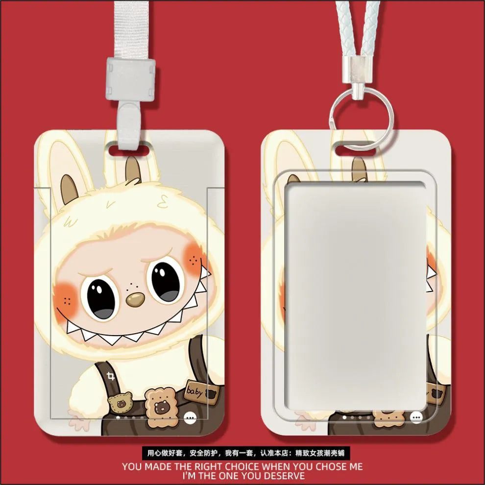Monster Pass Labubu ID Card Holder