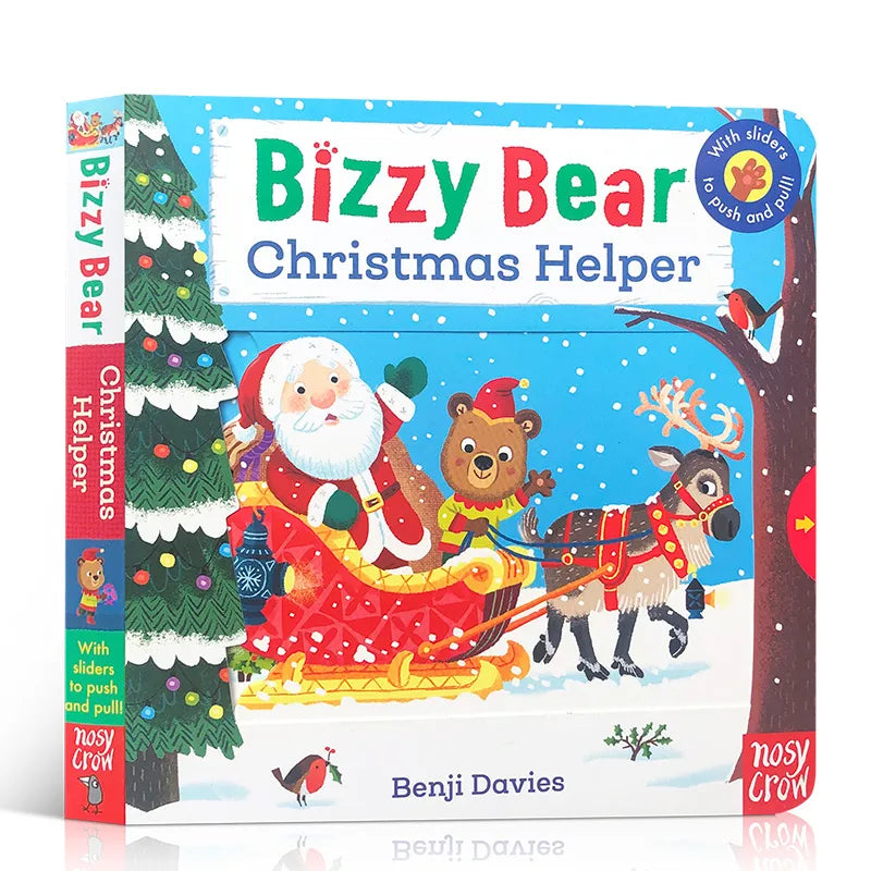 Bizzy Bear Interactive Push-Pull Board Book Collection
