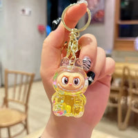 Labubu Liquid Flow Luxe Keychain