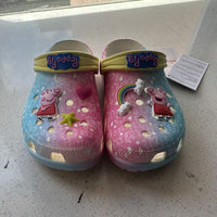 Peppa Pig Graffiti Clogs