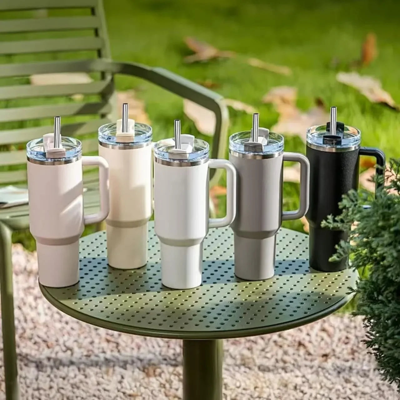 Eco-Friendly Metal Straw Set for Stanley Cup (Pack of 7)