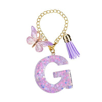 Butterfly Liquid Luxe Letter Charm