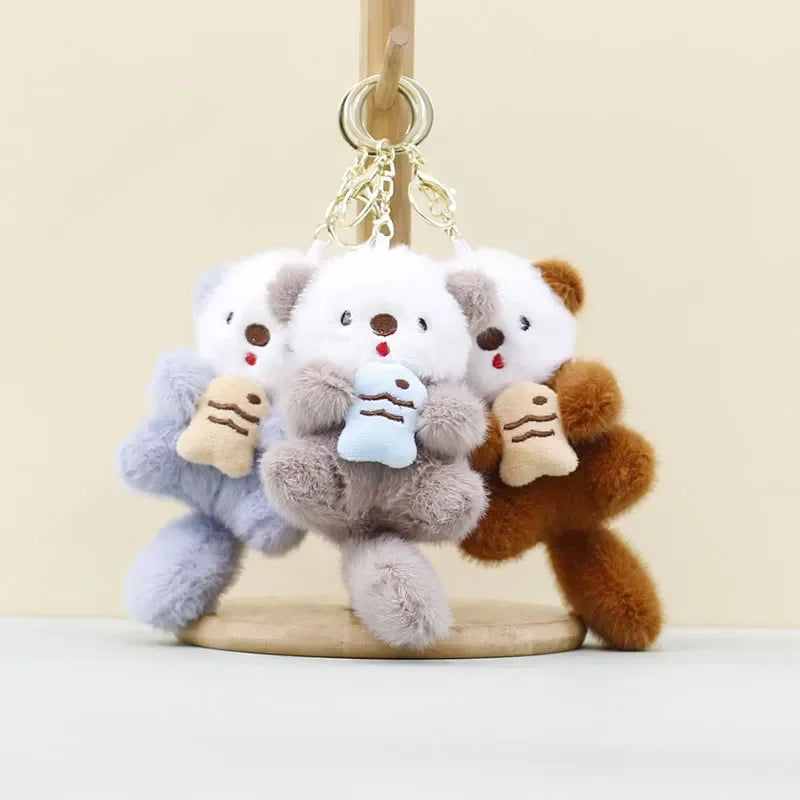 Sea Guard Otter Plush Keychain