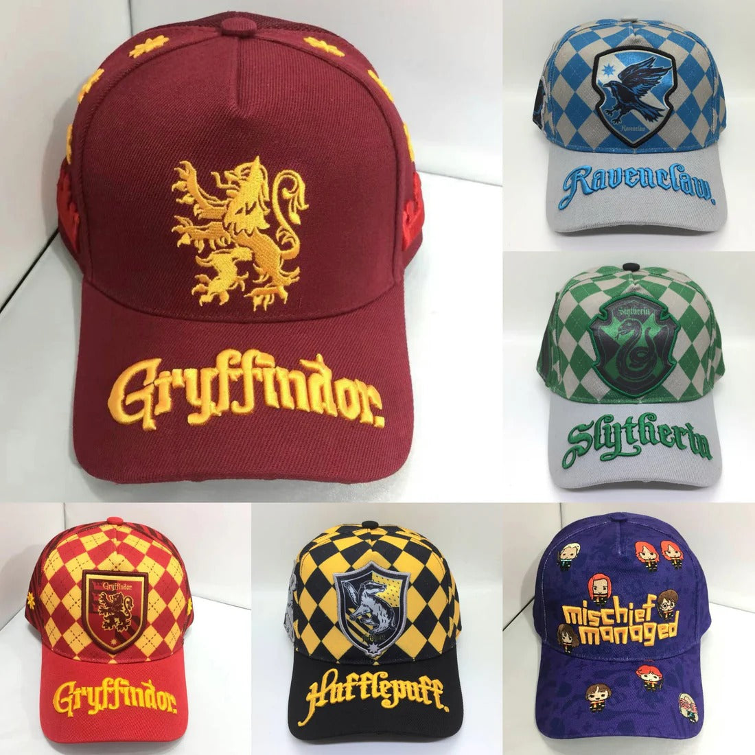 Hogwarts House Wizard Style Baseball Cap