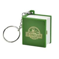 Jurassic Dinosaur Folding Book Keychain