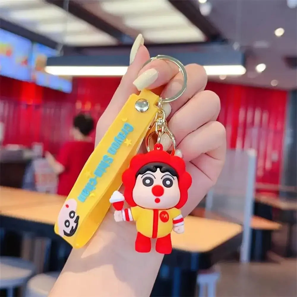 Shinichan Snack Time Keychain