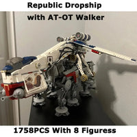 Star Wars Republic Dropship Building Block Set