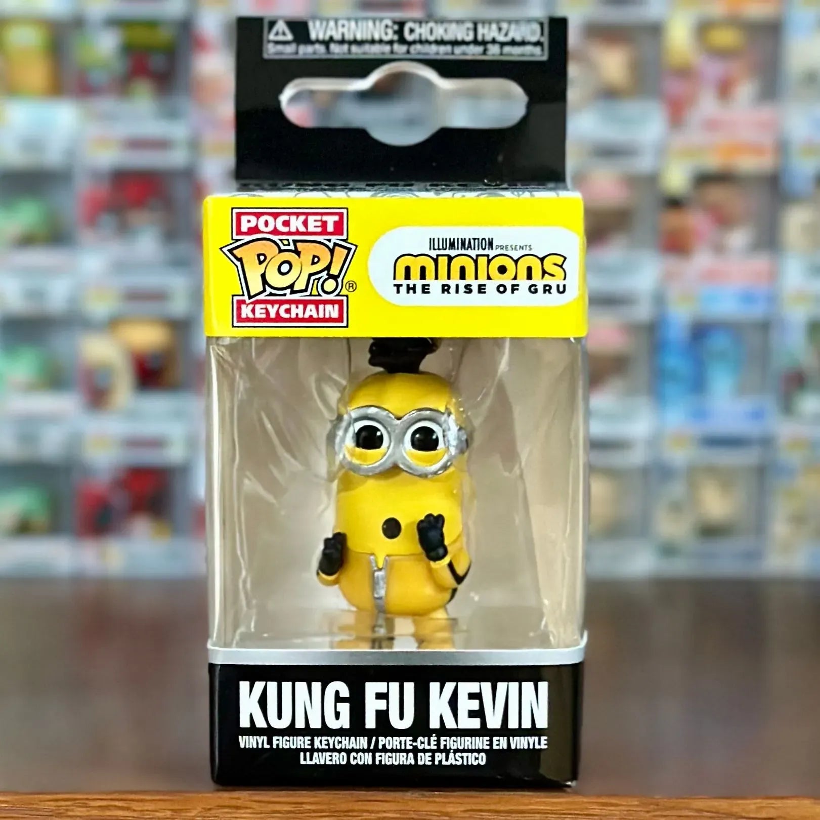 Funko Pop Minions The Rise of Gru Keychain