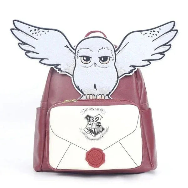 Majestic Winged Hedwig Fantasy Backpack
