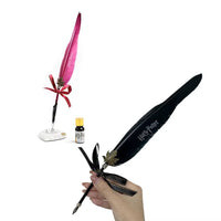 Wizard's Quill Premium Feather Pen