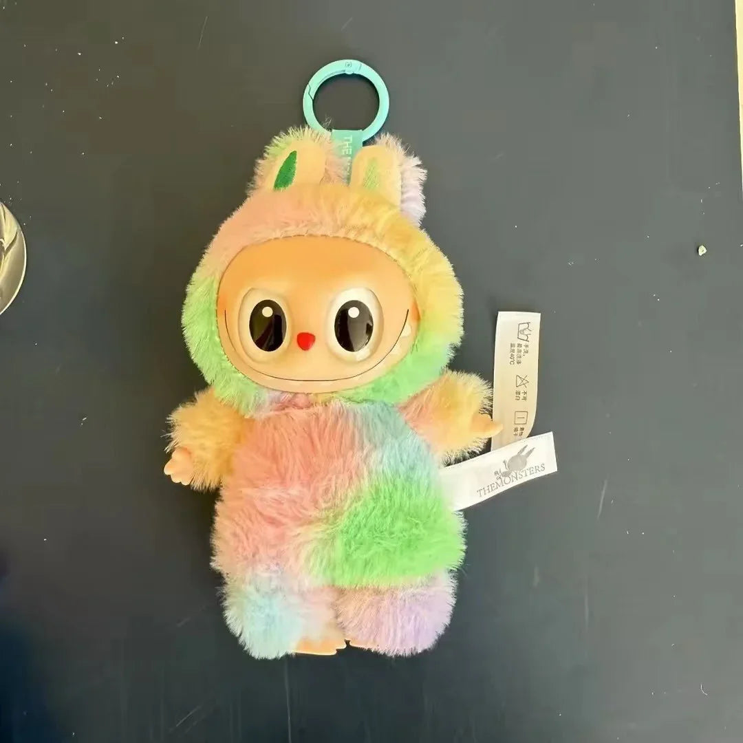 Labubu The Monsters Secret Rainbow Plush Pendant