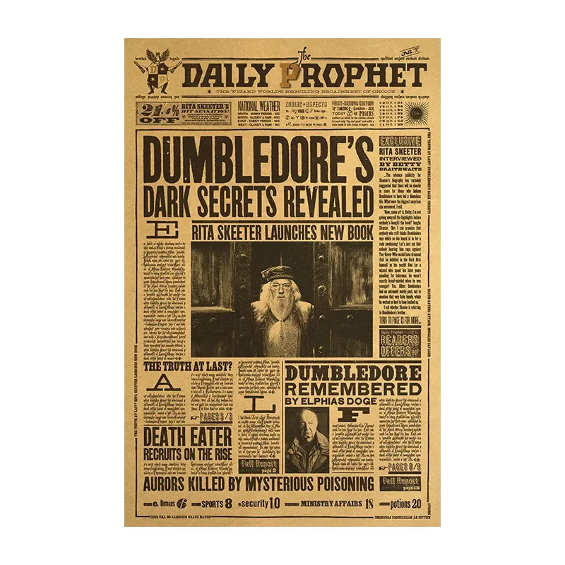 HP Daily Prophet Wall Poster