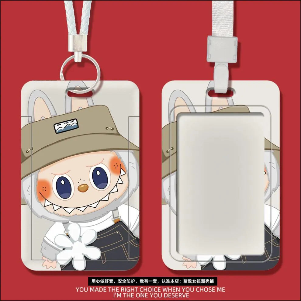 Monster Pass Labubu ID Card Holder