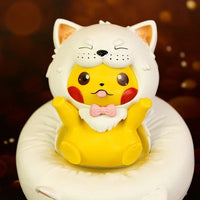 Pokimoen Pikachu Dog Party Figurine (13 cm)