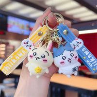 Chiikawa Crew Silicone Keychain