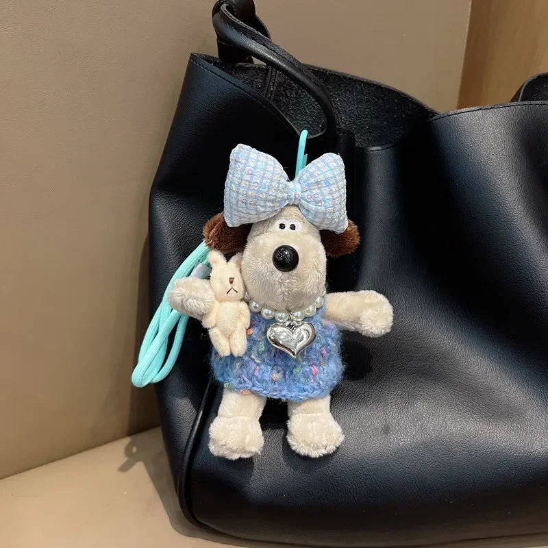 Gromit Groomed Bunny Plush Keychain