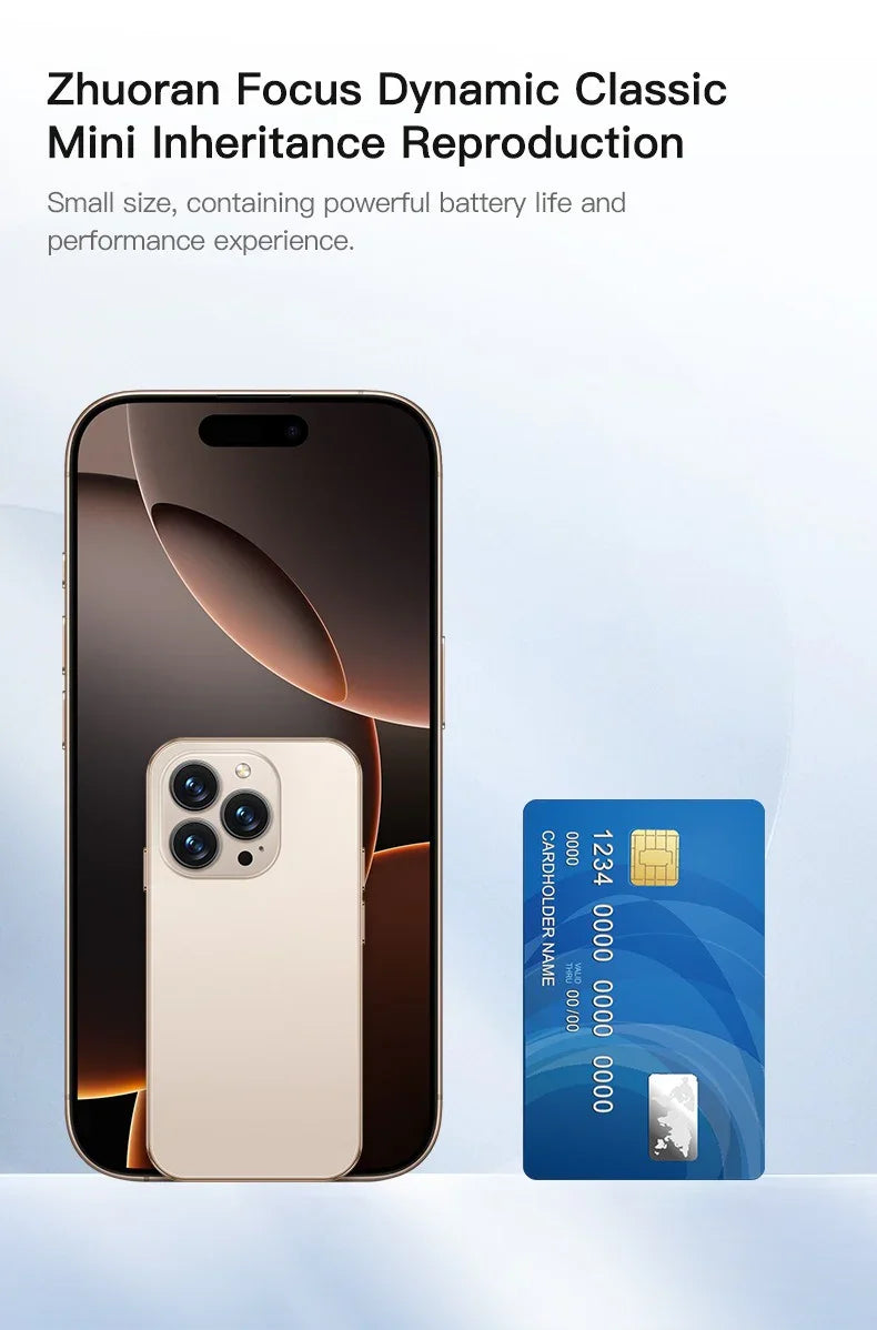 i17 Pro Mini Functional Smartphone